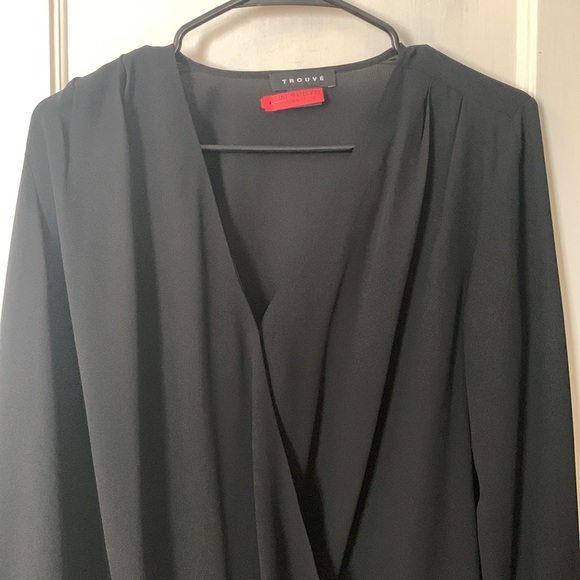 Trouvé Chiffon Top - Picture 2 of 6